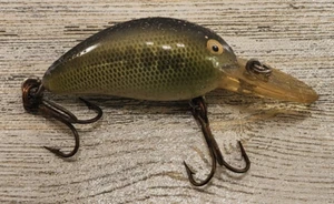 Esca da pesca vintage Crankbait verde senza marchio - Foto 1 di 5