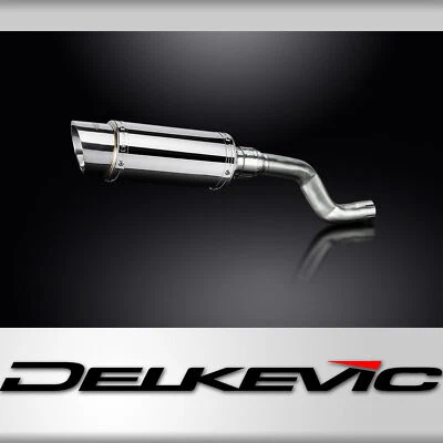 Kit silenciador de escape Yamaha XT500 TT500 1977-1989 8" redondo aço inoxidável - Imagem 1 de 4