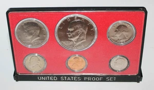 Rare 1973 6 Coin United States Mint Error Proof Set - Picture 1 of 1