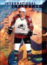 1995-96 Parkhurst International #237 Peter Forsberg COLORADO AVALANCHE