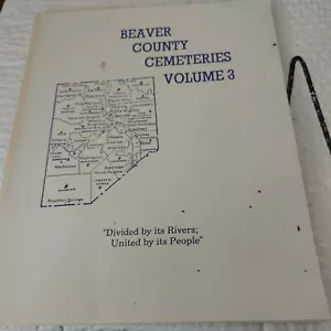 Beaver County PA Cemeteries Vol 3 - Picture 1 of 3