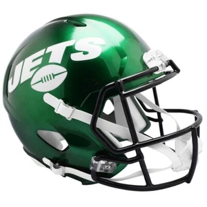 Casco de fútbol americano réplica tamaño completo velocidad retro de los New York Jets 2019-2023 - Imagen 1 de 1