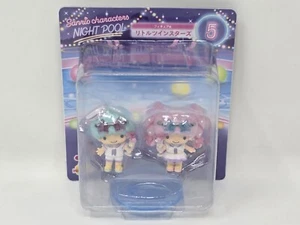 Personaggi Happy Kuji Sanrio Night Pool #5 Little Twin Stars Figura Kiki & Lala - Foto 1 di 9