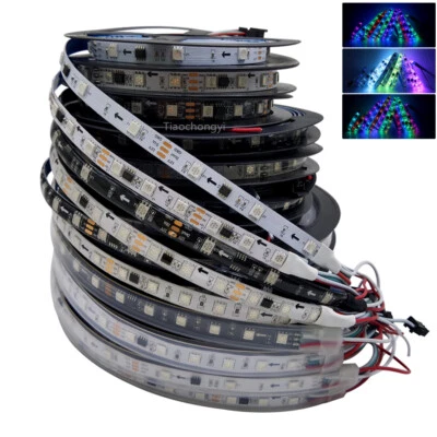 DC24V WS2811 LED light strip RGB Dream Full color 60LEDs/m Flexible Led Tape - Image 1 of 4
