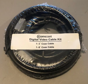 Universal Coaxial Cables - 2-pack - 3 Ft & 6 Ft (Comcast) - Picture 1 of 2