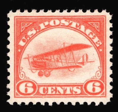 MOMEN: US STAMPS #C1 MINT OG NH PSE GRADED CERT XF-90 LOT #93345 - Image 1 of 3