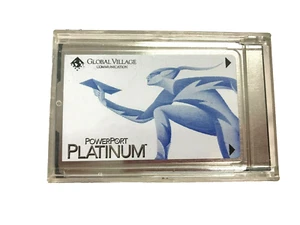 **NEU** Global Village A928 Powerport Platinum PC Karte 28.8 Fax/Modem - Bild 1 von 3
