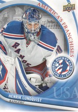 2011-12 Upper Deck National Hockey Card Day USA #3 Henrik Lundqvist NY Rangers