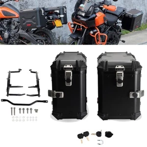 Motorcycle Tail Box Trunk Luggage Side Storage Carrier Case For Pan America 1250 - Picture 1 of 11