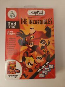 LeapFrog LeapPad Disney The Incredibles 2nd Grade Multi-Subject NEW SEALED!