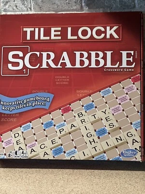 Tile Lock Scrabble Board Game - Complete Set / Pre-owned - Image 1 of 4