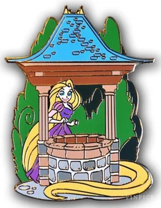 Prendedor Disney 103668 WDI Rapunzel Disneyland Blancanieves Deseando Bien Enredado LE 250 - Imagen 1 de 1