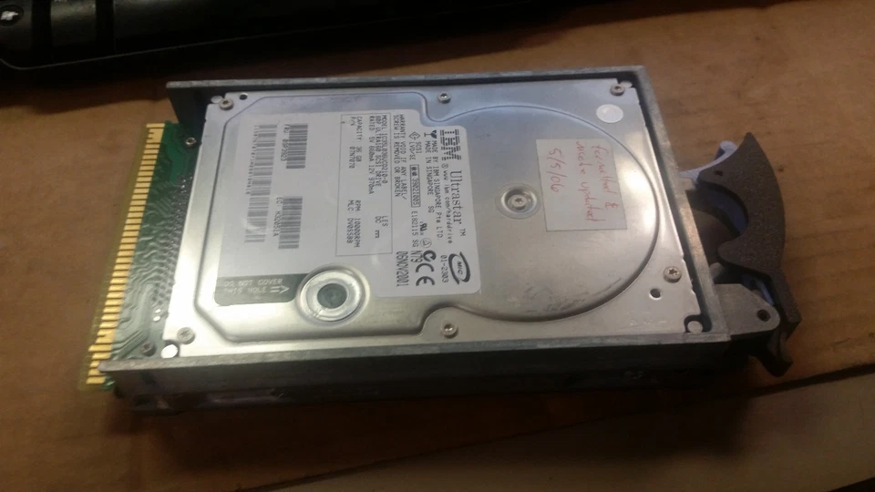 IBM RS/6000 Server 36GB 10K 26K5188 17R6168 SCSI Hard Drive HDD with Tray - Image 1 of 1