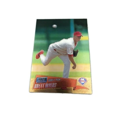 Topps Stadium Club 2000 cromo refractor Brett Myers #236 novato radiocontrol Foto 1 de 2
