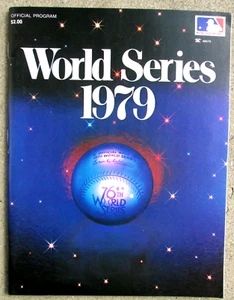 1979 World Series Official Program Pittsburgh Pirates Baltimore Orioles in EUC - Picture 1 of 7