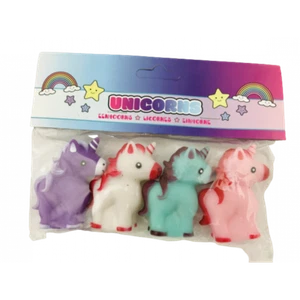 Unicornio en bolsa 4 piezas colores mezclados al azar - Imagen 1 de 1