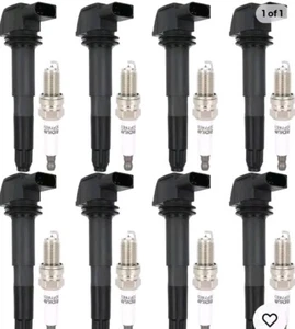 Nuevo ECCPP UF513 8 bobinas de encendido bujías de iridio Porsche 2003 2004 Cayenne - Imagen 1 de 6