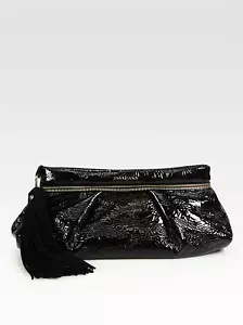 Bolso de Cuero Patente Jimmy Choo Lulu Crush NUEVO - Imagen 1 de 10