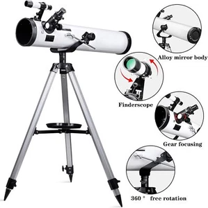700mm Professional Astronomical Telescope with Tripod Travel Bag Adult Kids Gift - Picture 1 of 11