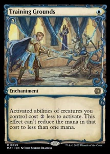 MTG TRAINING GROUNDS 59 FOIL EXC - ZONA D'ADDESTRAMENTO - MAT X EN - MAGIC - Foto 1 di 1