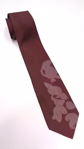 MARIO VALENTINO Men's 100% Silk Necktie ITALY Designer MCM FLORAL Multicolor EUC - Picture 1 of 5