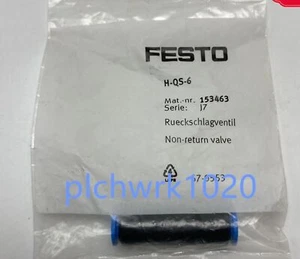 1 PCS NEW or Pipe Mounted Check Valve Check Valve H-QS-6 153463 #A6-31 - Bild 1 von 4