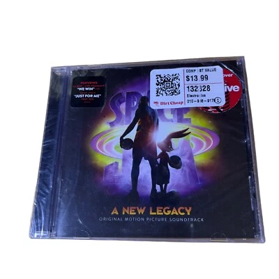 Space Jam 2 A New Legacy Original Motion Picture Soundtrack CD NEW Sealed - Image 1 of 3