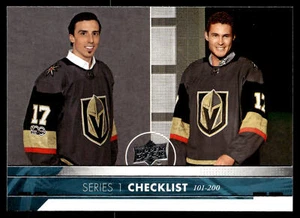 2017-18 Upper Deck Marc-Andre Fleury / Brayden McNabb #200 Vegas Golden Knights - Picture 1 of 2