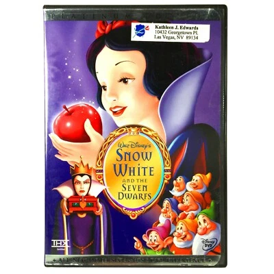 Snow White and the Seven Dwarfs (2-Disc DVD, 1937, Platinum Edition)  - Image 1 of 4