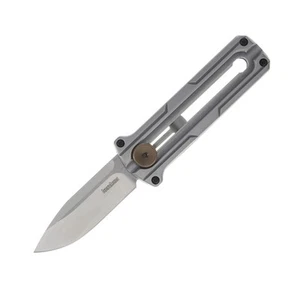 Kershaw Cybernet Stainless Steel Handle D2 Blade KS2046 - Picture 1 of 3