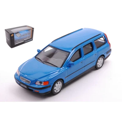 VOLVO V70 2008 BLUE 1:43 Cararama Auto Stradali Modellino Nuovo - Immagine 1 di 3