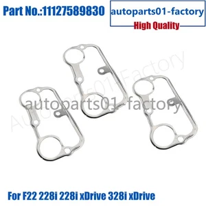 3pcs Engine Valve Cover Gasket Set For BMW F22 228i 228i xDrive 328i xDrive - Picture 1 of 2