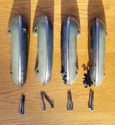 Manija de puerta tira reposabrazos 1953-54 Chevrolet Pontiac Chieftain 1954 53 Foto 1 de 4