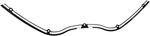 Performance Machine Windscreen Trim Contrast Cut Scallop #0209-2017SCA-BM Foto 1 de 1
