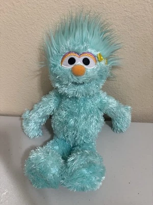 Rosita Sesame Street Gund Plush 12” Bow Mint Green Hispanic 2015 SUPER RARE - Image 1 of 4