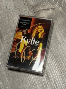 Kylie Minogue Golden Cassette Signed New Rare Tension - Foto 1 di 1