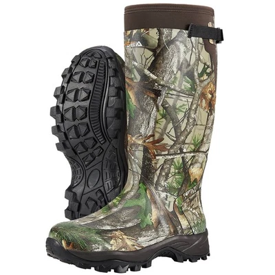HISEA Men's Hunting Boots Neoprene Insulated Rain & Snow Muck Mud Working Boots - Image 1 of 4