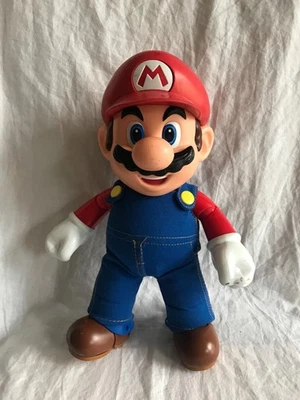 Nintendo Its a Me Super Mario 12 Pulgadas Talking Mario Figura Muñeca Jakks Probado Foto 1 de 4