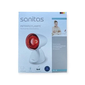 Sanitas SIL 06 Infrarotlampe Rotlich-Leuchte Infrarotwärme mit Dauerstufe - Bild 1 von 2