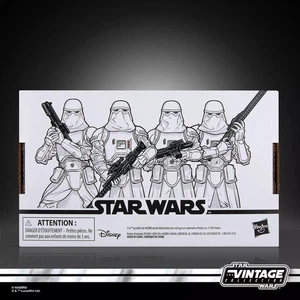 HASBRO STAR WARS LA COLECCIÓN VINTAGE 3.75" SNOWTROOPER PAQUETE DE 4 PREVENTA - Imagen 1 de 4