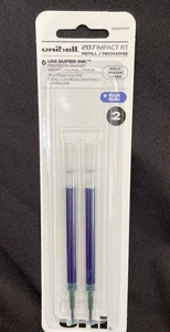uni-ball Impact 207 RT Gel-Ink Pen Refill Bold Tip Blue Ink 442367 (65874PP) - Picture 1 of 2