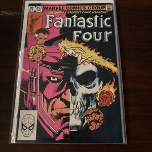 Fantastic Four #257,256 (Marvel Comics August 1983) Vf Galactus,Annihilus - Picture 1 of 12