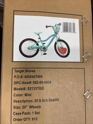 Bicicleta para niños Schwinn Deelite 20" azul claro - Nueva Foto 1 de 4