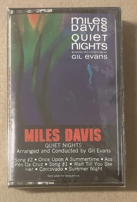 MILES DAVIS Quiet Nights (Cassette,1997) Gil Evans - Image 1 of 3
