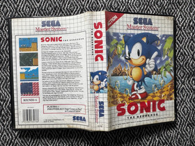 Master System SONIC THE HEDGEHOG Game REGION FREE PAL *(Works in US)*