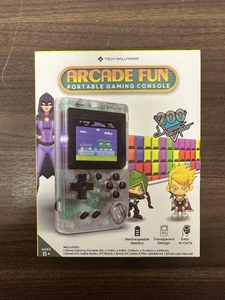 Tech Solutions Arcade Fun Portable Gaming Console Brand New Portable System 1E - Picture 1 of 3
