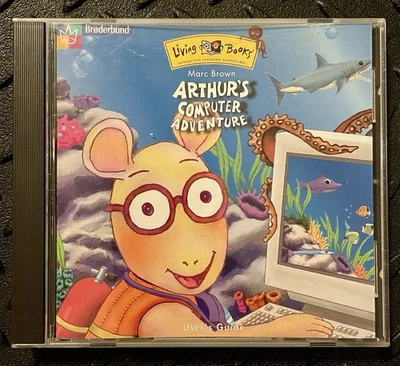 Arthur's Computer Adventure (Windows 95 3.1 PC/Mac, 1998) - Living Books CD ROM - Image 1 of 3