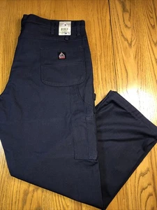 NEU BULWARK FR Jeans Herren Jeans 42x32 Blau Relaxed Fit Flame Resistant 2112 Neu mit Etikett - Bild 1 von 13