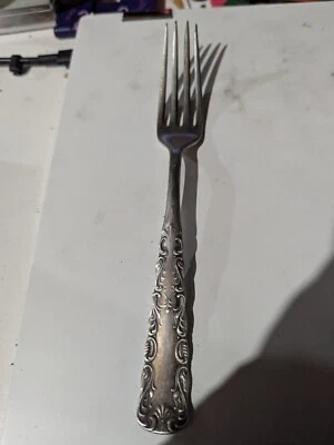 HORQUILLA DE CENA 1835 R WALLACE A1 plateado en relieve  Foto 1 de 4