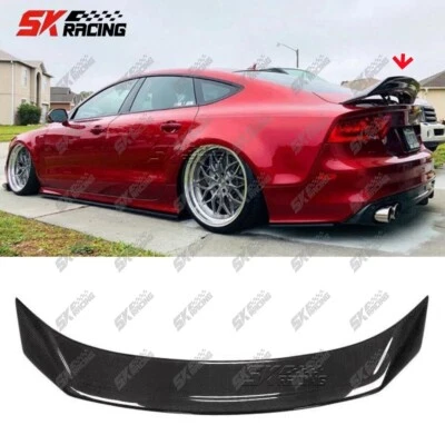 Alerón trasero de fibra de carbono A7 S7 RS7 2013-2017 apto para Audi A7 S7 RS7 2013-2017 Foto 1 de 4